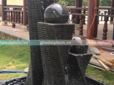 Top 5 đài phun nước bi xoay đá cẩm thạch đẹp nhất 2024