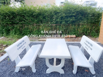 Tìm đâu ghế đá Bình Dương chất lượng vượt trội, độ bền cao