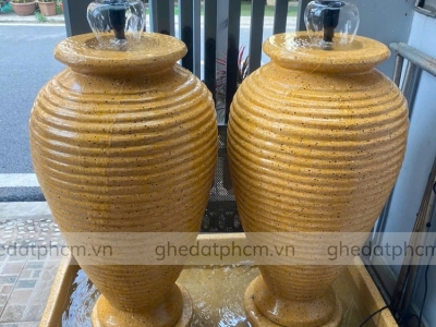 Lu nước phong thủy trang trí sân vườn đẹp và độc đáo